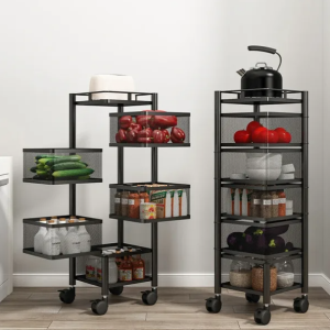 5 Layer Square Shape Kitchen Rack arohishop
