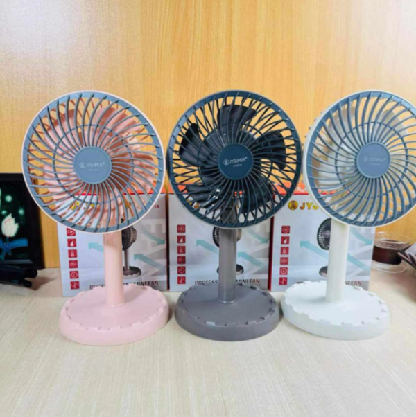 Best Rechargeable Mini Desk Fan – 8 Hours Backup JY-2218 arohishop