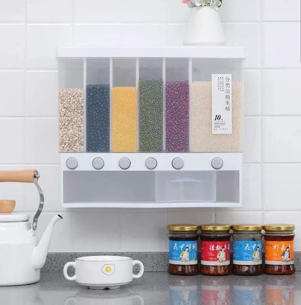 Kitchen Storage Rice Box Dispenser – 10 KG Capacity arohishop