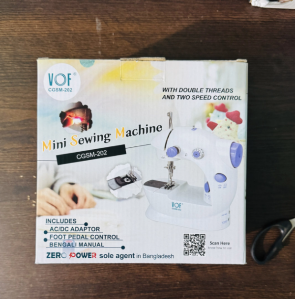 Original Mini Sewing Machine – Dual Speed Portable Mini Electric Pedal arohishop