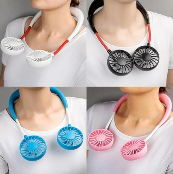 Neck Wearable Sports Fan Price In BD – Portable Mini Fan arohishop