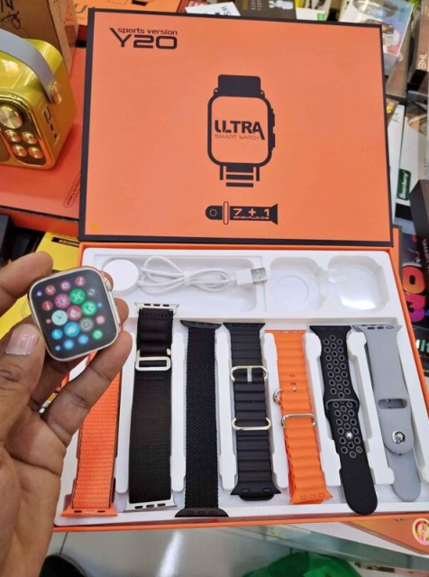 Y20 Ultra Price In Bangladesh | Sports Smart Watch with 7 Strap arohishop