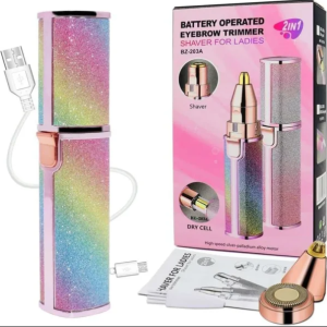Eyebrow Trimmer Price In BD | Facial Hair Shaver 2 in 1 arohishop