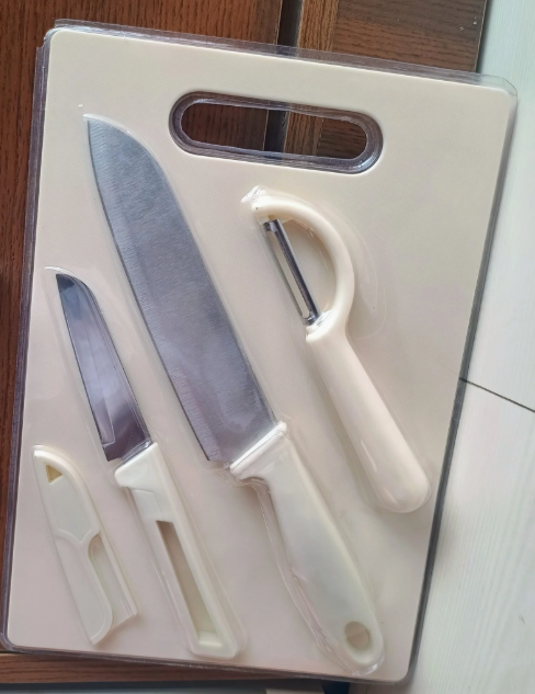 Knife Set with Cutting Board arohishop