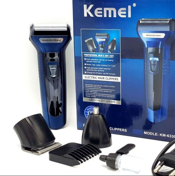 Kemei KM-6330 Price In BD | Hair Shaving Machine 3-in-1 arohishop