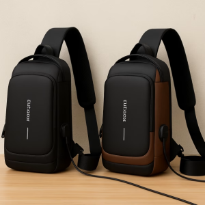 USB Anti-theft shoulder Bag Pack With Charging Sport Sling arohishop